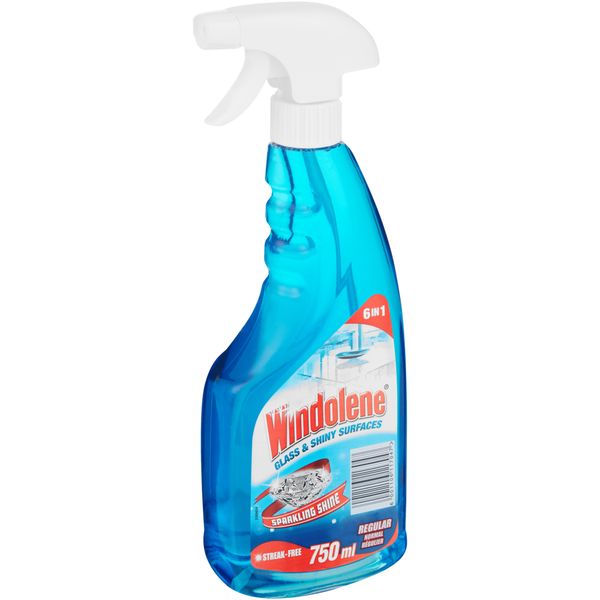 Windolene 750ml - Glass &amp; Shiny Surface Cleaner - Trigger