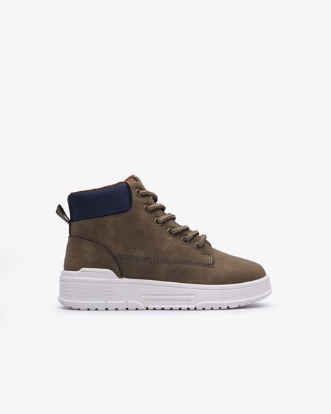 Soviet Kids Canyon Olive Mid Cut Pu Lace Up