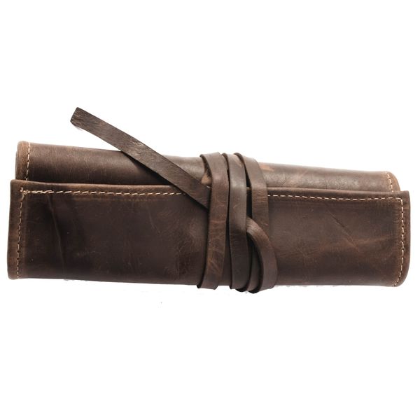 Genuine Leather Watch Roll / Organizer