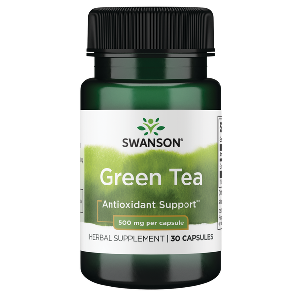 Swanson Green Tea 500 mg - 30 Caps