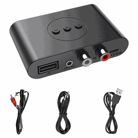BT 5.2 Audio Receiver with U Disk Compatible with Car Stereo Home Speaker Image