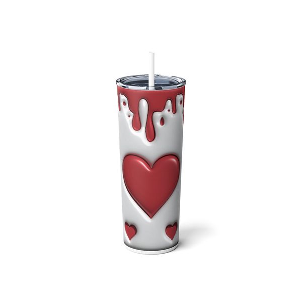 Inflated Heart 600ml Tumbler