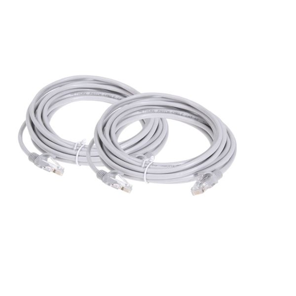 Set Of 2 3m Ethernet Network Transmission Patch Cable