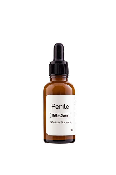 Perile Retinol (Vitamin A) serum + Rice bran oil | Plumps &amp; Hydrates | 30ml