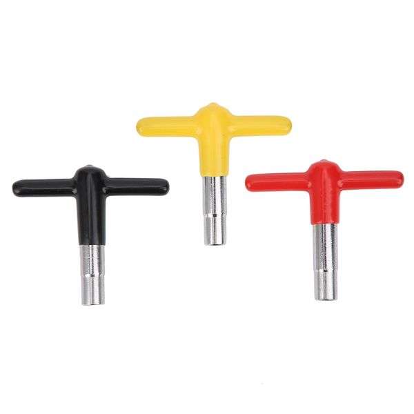 3pieces T-Shaped Drum Keys (Silicone Grip)