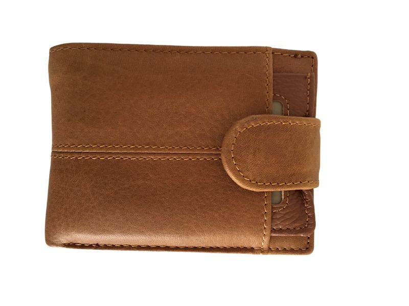 Men Leather Wallet With Removable Slim Card Wallet