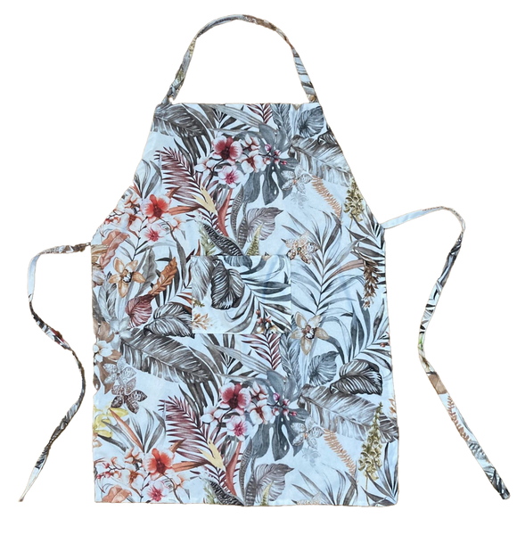 Cotton Full Size Apron - Floral