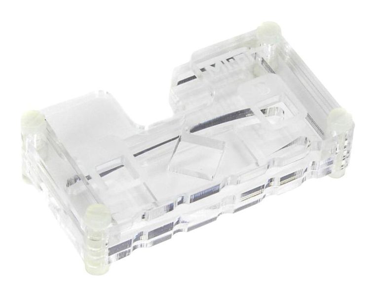 Kitronik (56102) Protective Case, Nylon, Clear, BBC micro:bit V1 &amp; V2