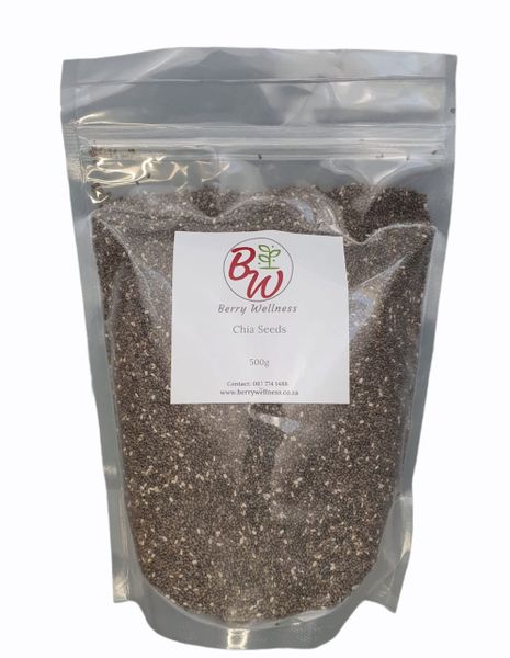 Berry Wellness Chia Seeds 500g