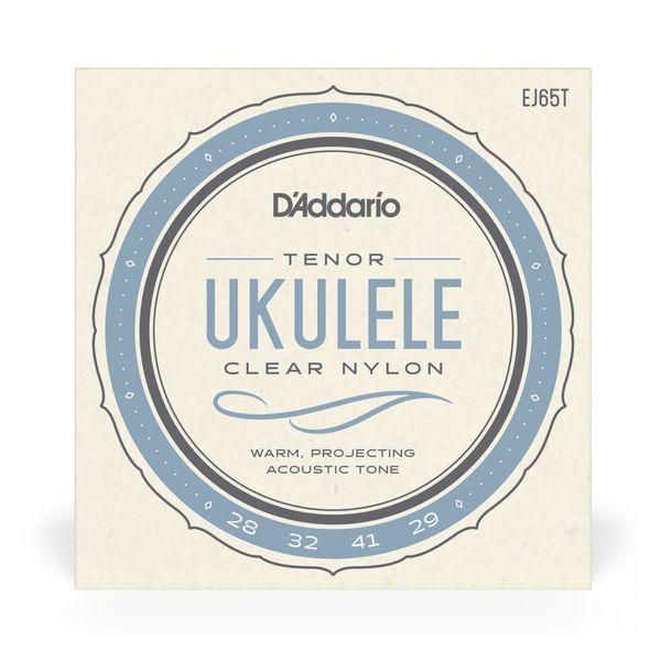 D'Addario EJ65T Pro-Arté Custom Extruded Nylon Tenor Ukulele Strings