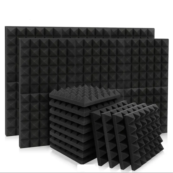 Pyramid Sound Insulation Acoustic Foam Panel 5CM Thick (12 Pack)