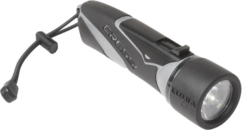 Cressi Lumia+ LED Dive Torch - High-Performance Underwater Flashlight