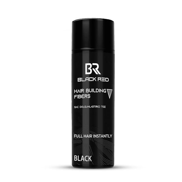 BLACKRED Hair Building Fiber - Black 25g