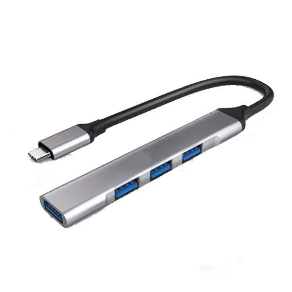 Onten USB-C To 4 Port USB Hub Adapter - OTN-9701