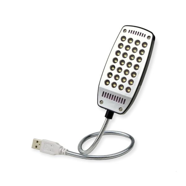 Flexible Bright Mini 28 LED USB Computer Light- SD