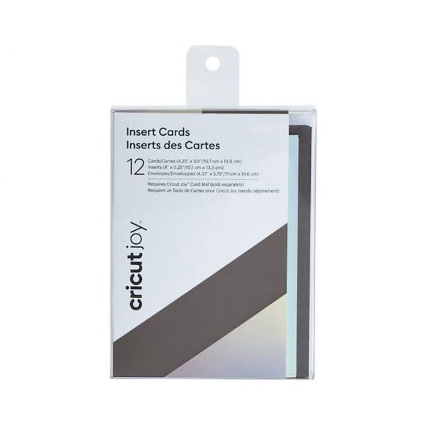 Cricut Joy Insert Cards 12-pack (Grey/Holo)