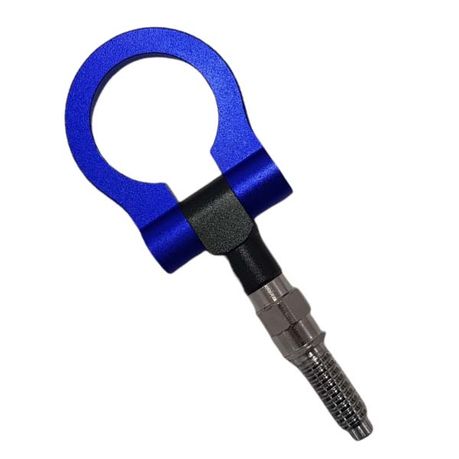 Universal Race Style Tow-Hook and Screw Blue