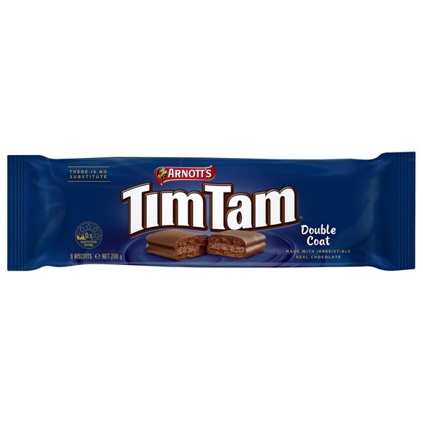 Arnotts - Tim Tam Double Coat Chocolate Biscuits 200g