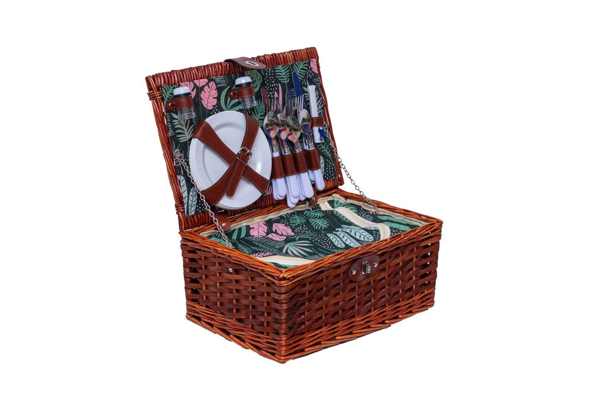 Blossom Picnic Basket 4 Persons Shop Today. Get it Tomorrow