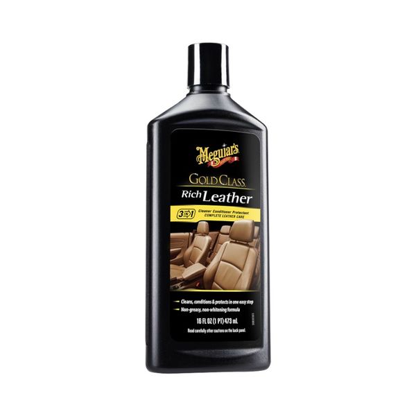 Meguiar's Gold Class Rich Leather Cleaner &amp; Conditioner