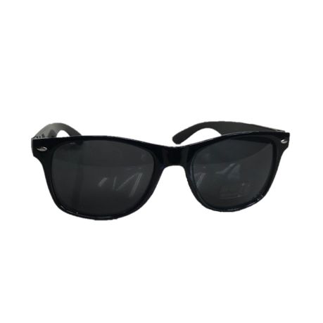 Dark black discount wayfarer sunglasses