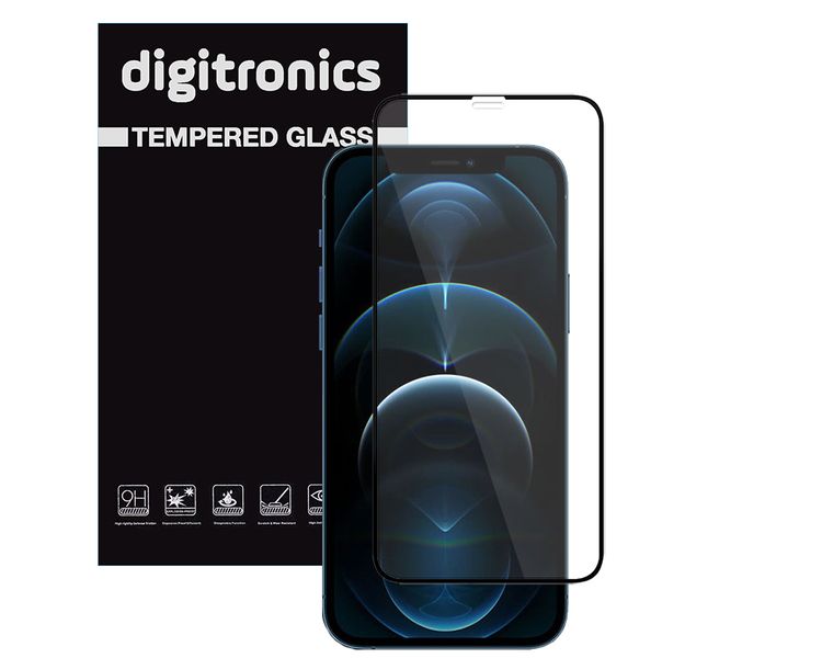 Full Coverage Protective Tempered Glass for iPhone 12 Pro Max