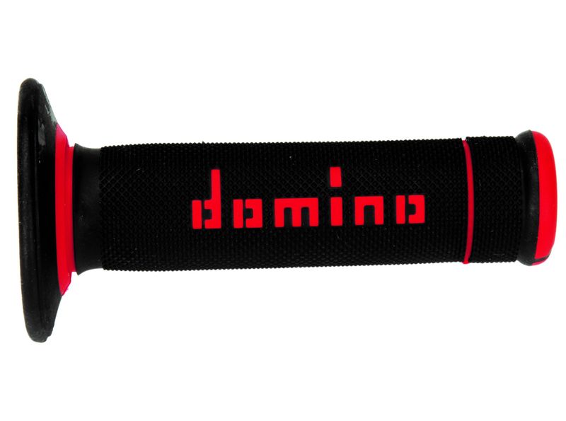 Domino A020 Black/Red Mx Grips image