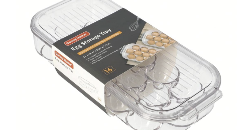 Transperant Egg Storage Tray