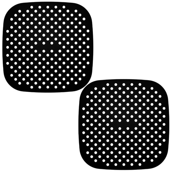 MyKitchen - Large Reusable Silicone Air Fryer Liners - Pack of 2