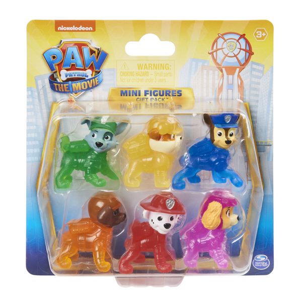 Paw Patrol Movie - Mini 6 Pack Gift Figurines