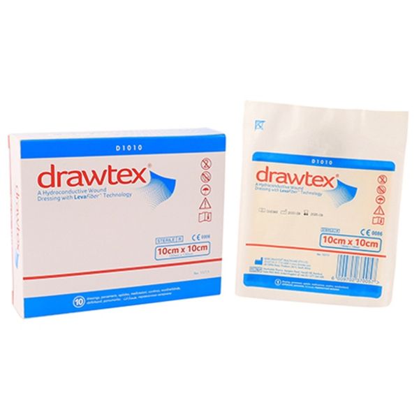 Drawtex Wound Dressing 10x10cm 10's