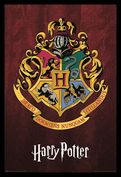 Harry Potter - Hogwarts School Crest Poster With image