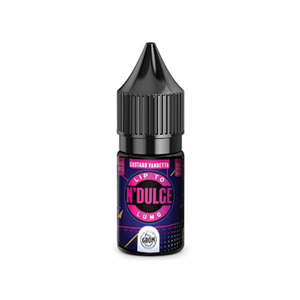 30ml GBOM N'Dulge MTL Vape Juice 12MG - Custard Vandetta | Shop Today ...