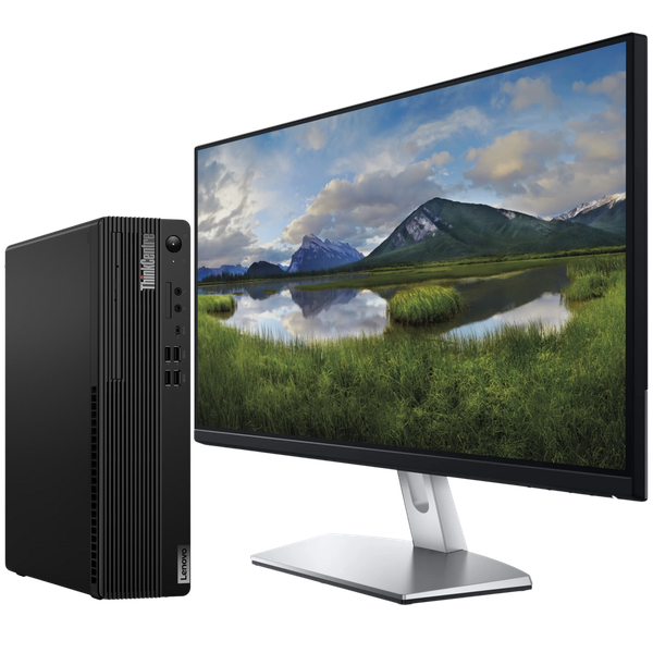 Lenovo ThinkCentre M75s AMD Ryzen 5 PC with 16GB Ram + 23" Screen (Refurb)