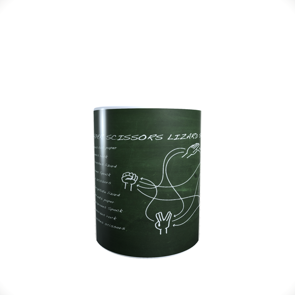 The Big Bang Theory - Rock, Paper, Scissors, Lizard, Spock - Coffee Mug
