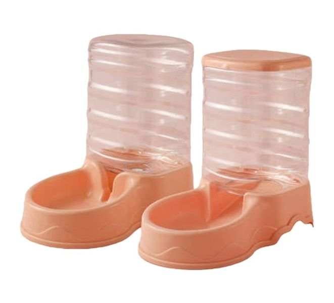 3.8L Automatic Pet Feeder &amp; Water Fountain 2 Pack Set for Cats Dogs