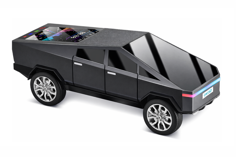 OKOP Cybertruck Style Wireless Bluetooth Speaker with LED Lights