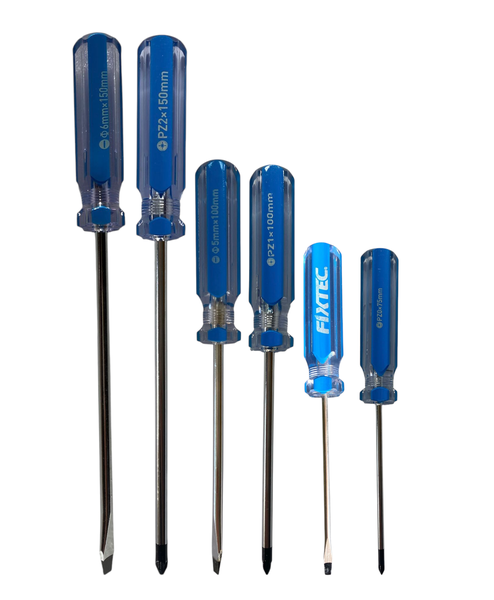 Fixtec 6 Piece Screwdriver Set