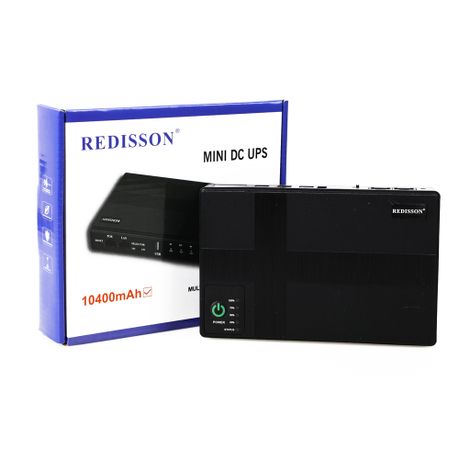 Redisson 10400mAh Mini UPS Backup Power Supply for Wifi Router & CCTV, Shop  Today. Get it Tomorrow!