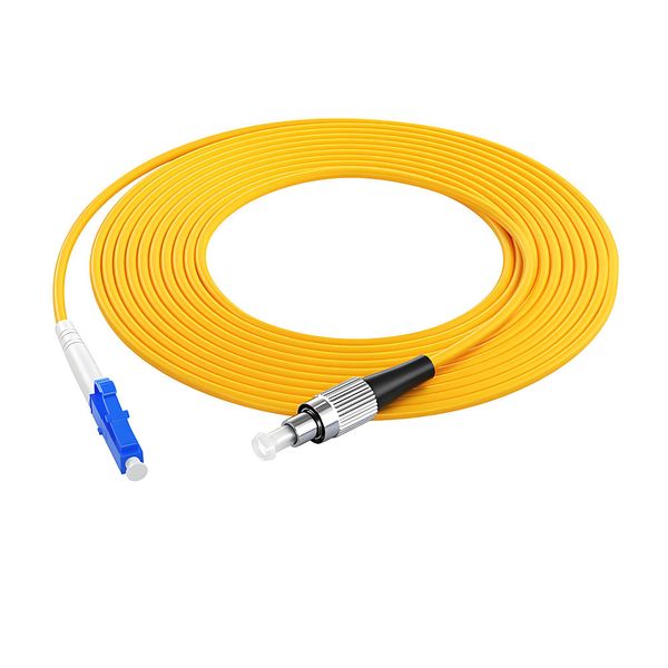 ZATECH LC/UPC-FC/UPC Fiber Patch Cord Cable - 10 Meter