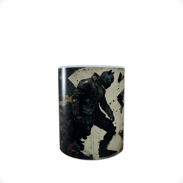 Black Panther Punk Hero - Coffee Mug