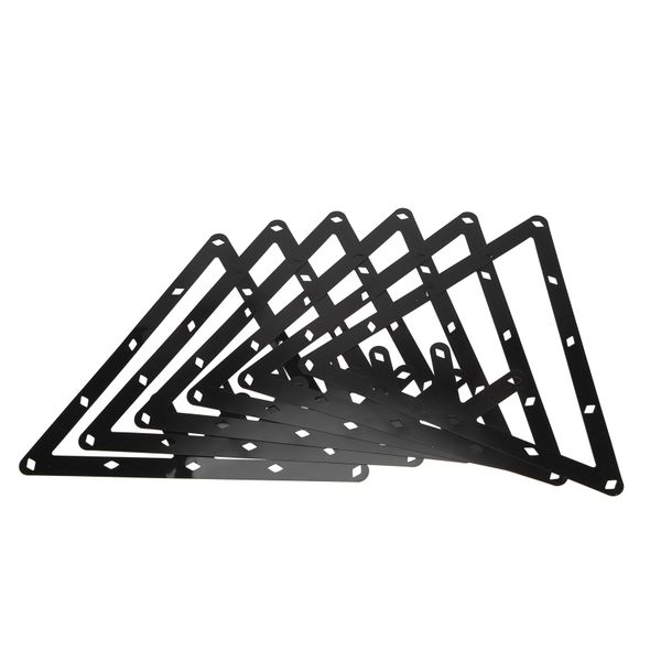 6Pcs Magic Ball Rack Billiards Triangle Cue For Magic Ball Rack