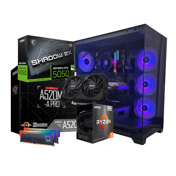 StormBreaker - AMD Ryzen 5 5500 / RTX 5050 / 32gb RAM Gaming PC