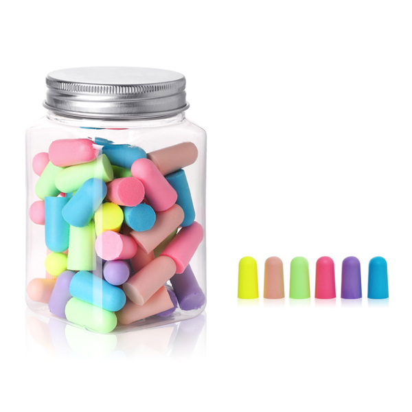 Memory Cotton Earplugs For Sleep Noise Reduction And Noise Prevention
