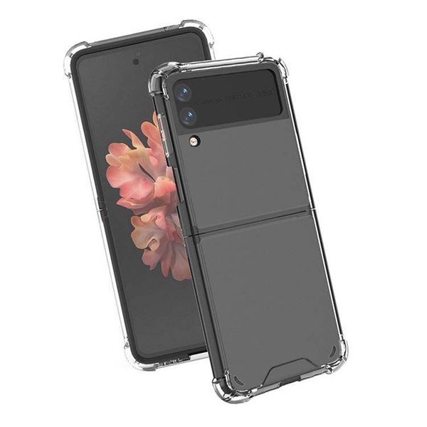 Clear Shockproof Protective Case For Samsung Galaxy Z Fold 3 5G Anti-Burst