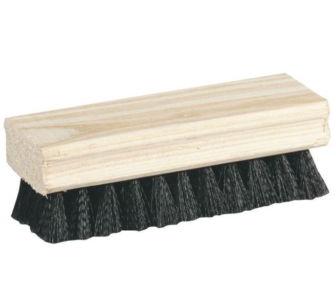 Value Pack 10 x Shoe Brush Wooden Back - 12cm