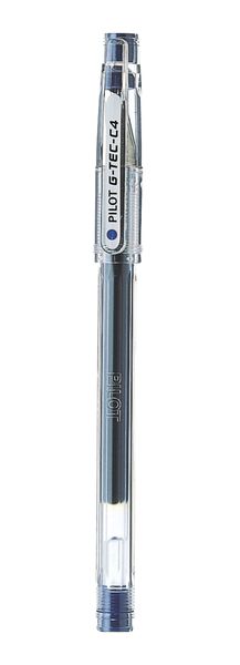 Pilot G-Tec-C4 Gel 0.4mm Needle Tip Pen - Box of 12 - Blue