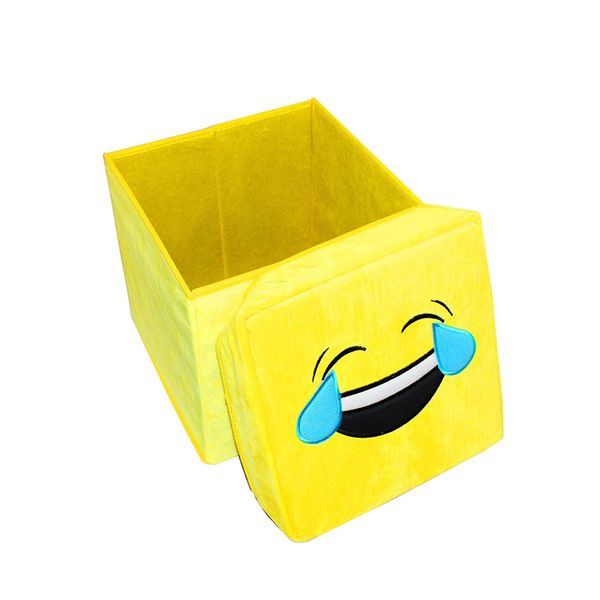 Jeronimo Emoji Ottoman - Laugh Cry