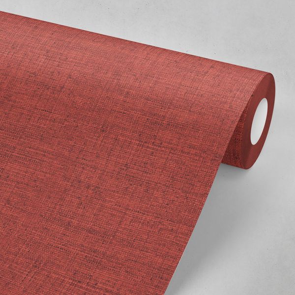 Robin Sprong Easy to Apply DIY Wallpaper Rolls in Rouge