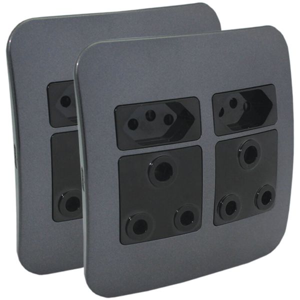 Veti Unswitched Plug Wall Socket - Pack of x2 (VG24B)